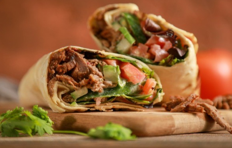 Lamb Shish Wrap